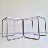Paire de tables d'point Bauhaus B9 par Marcel Breuer pour Tecta