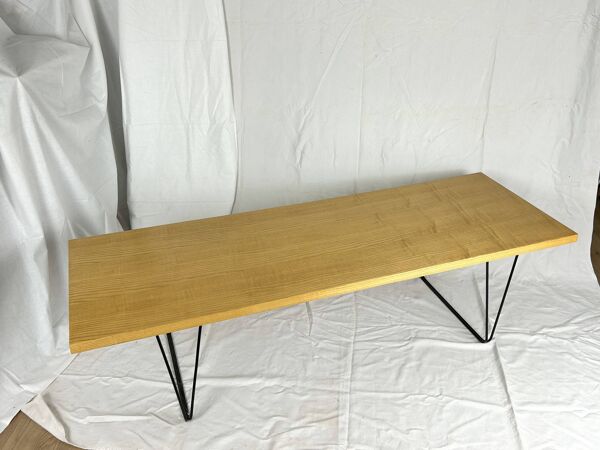 Table basse de Pierre Paulin modèle CM191 édition Thonet