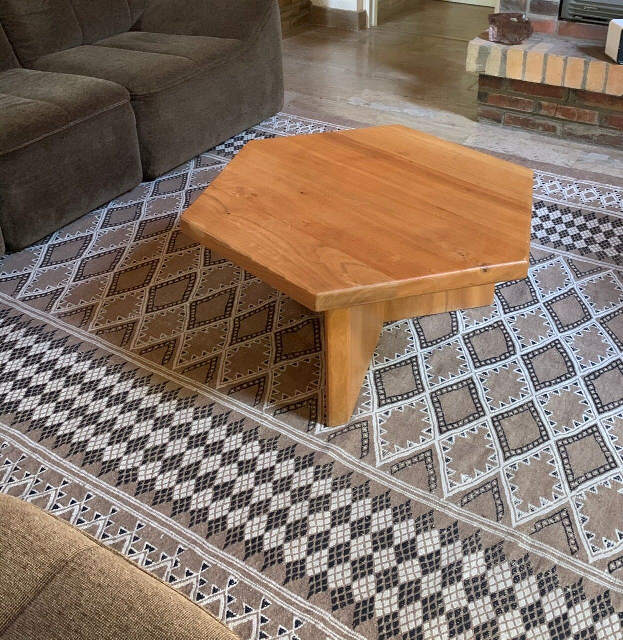 Wooden coffee table Regain 70s