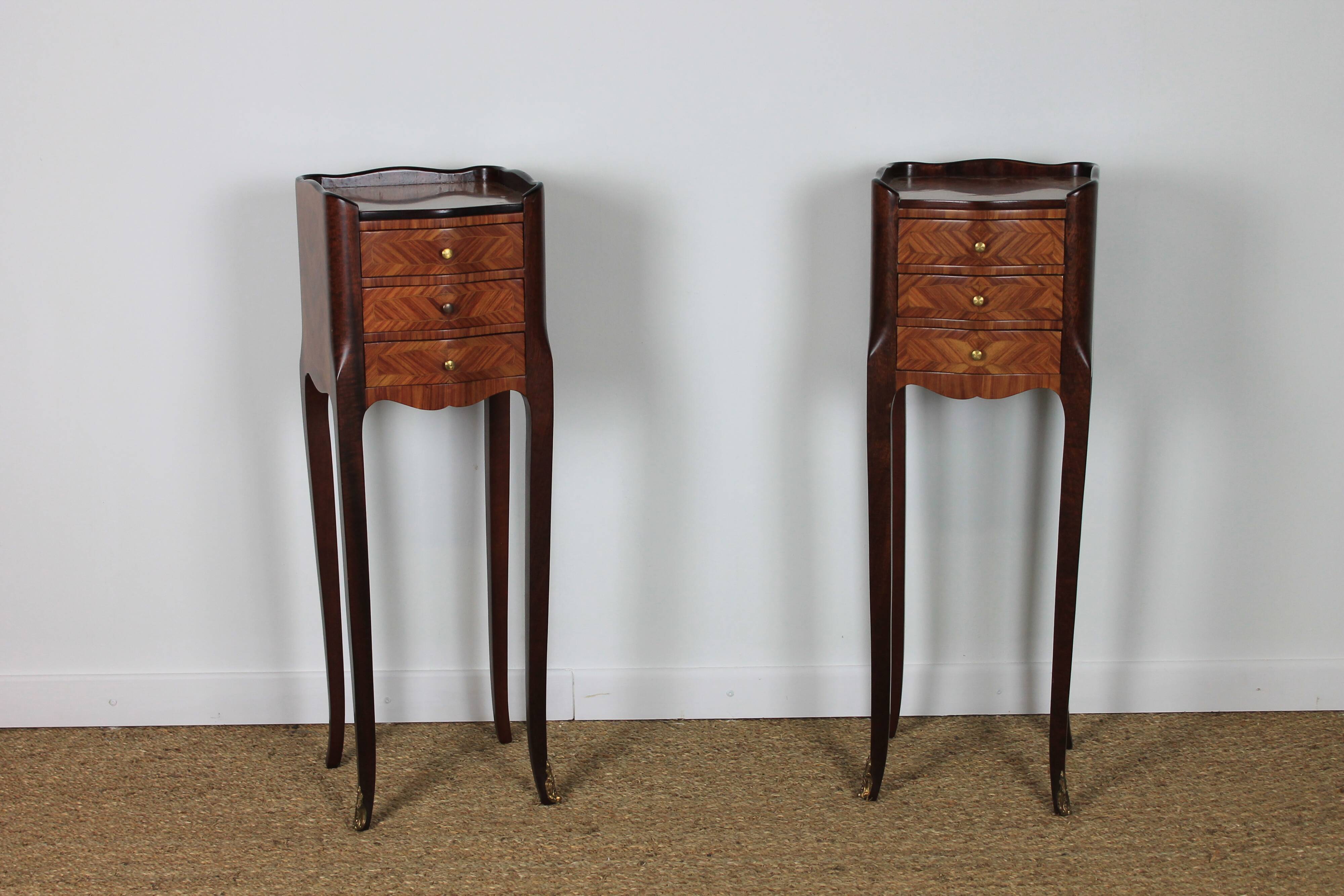 Pair of Louis XV bedside tables