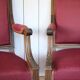 Pair of Louis XVI style armchairs