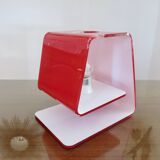 Calligaris luce lamp made in italy 2007 red plexiglass