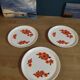 Assiettes dessert Arcopal fleur lotus