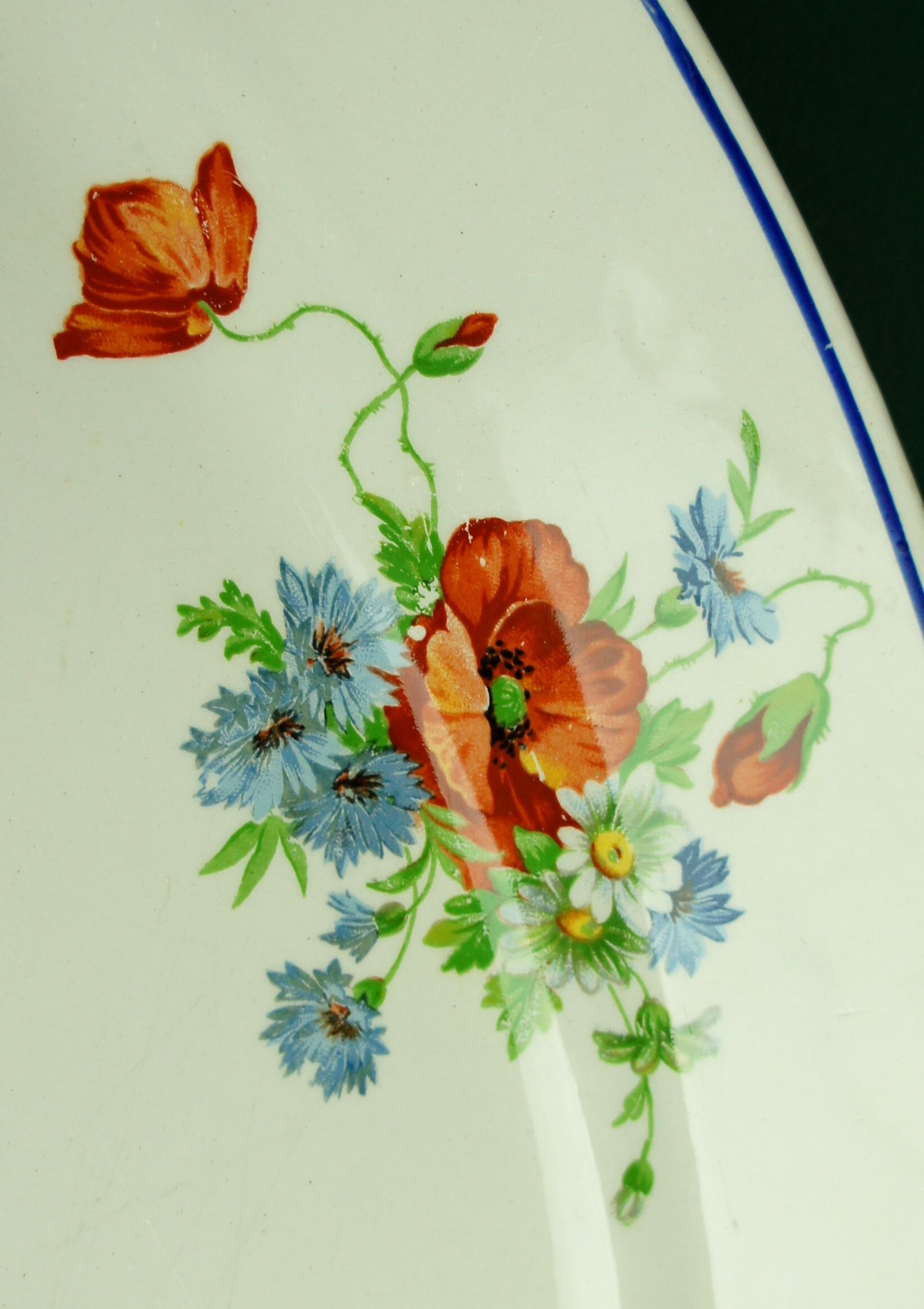 Salins France ceramic dish
