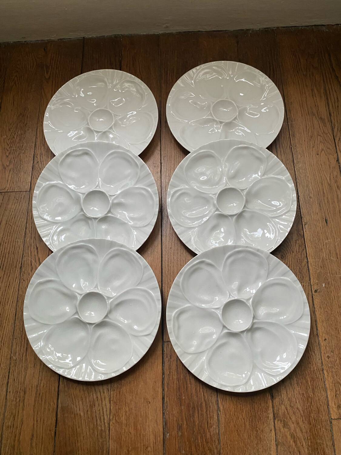 PILLIVUYT oyster plates