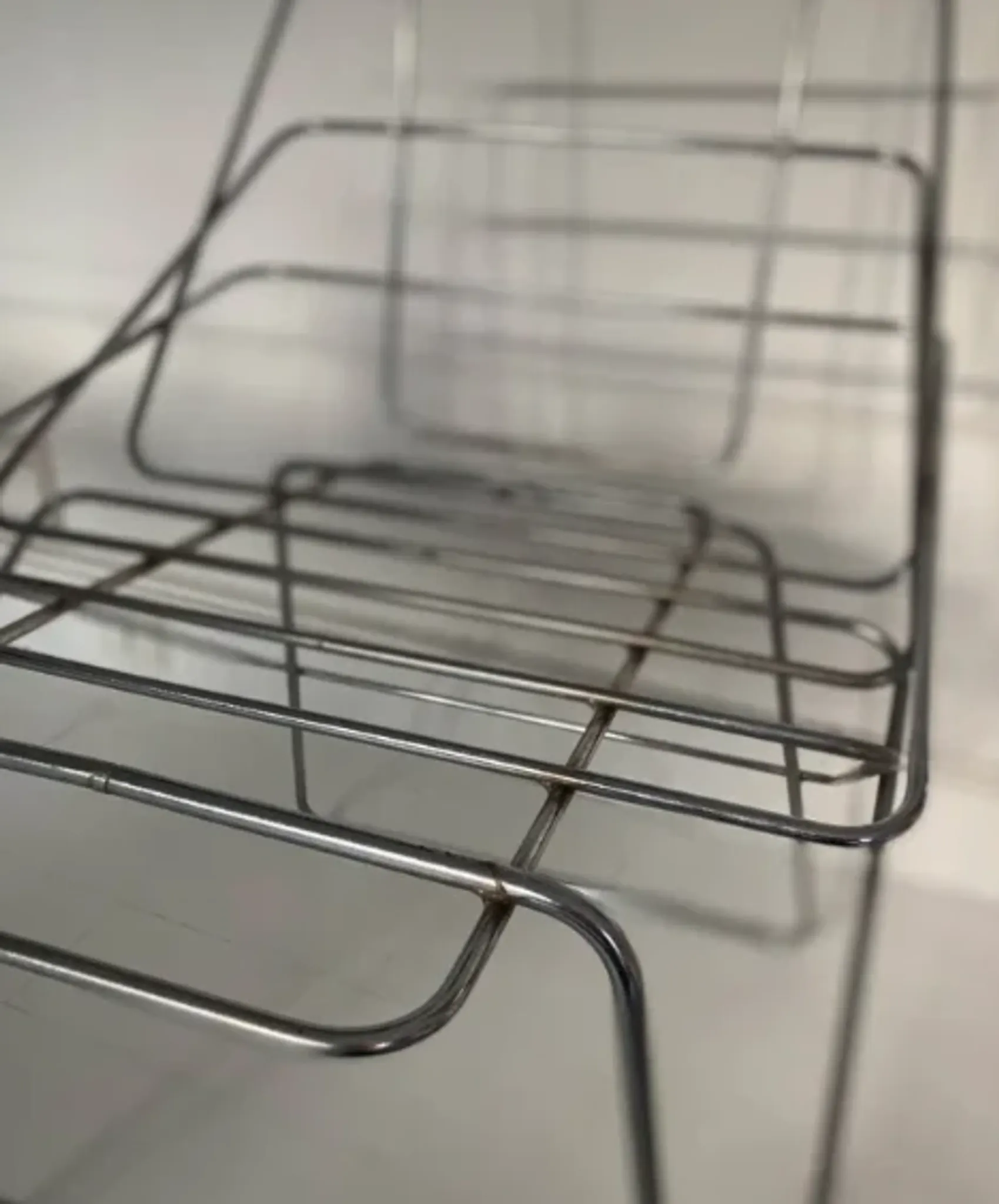 Chaise "Sof Sof"  de Enzo Mari. Fabriquée par Driade en 1972.