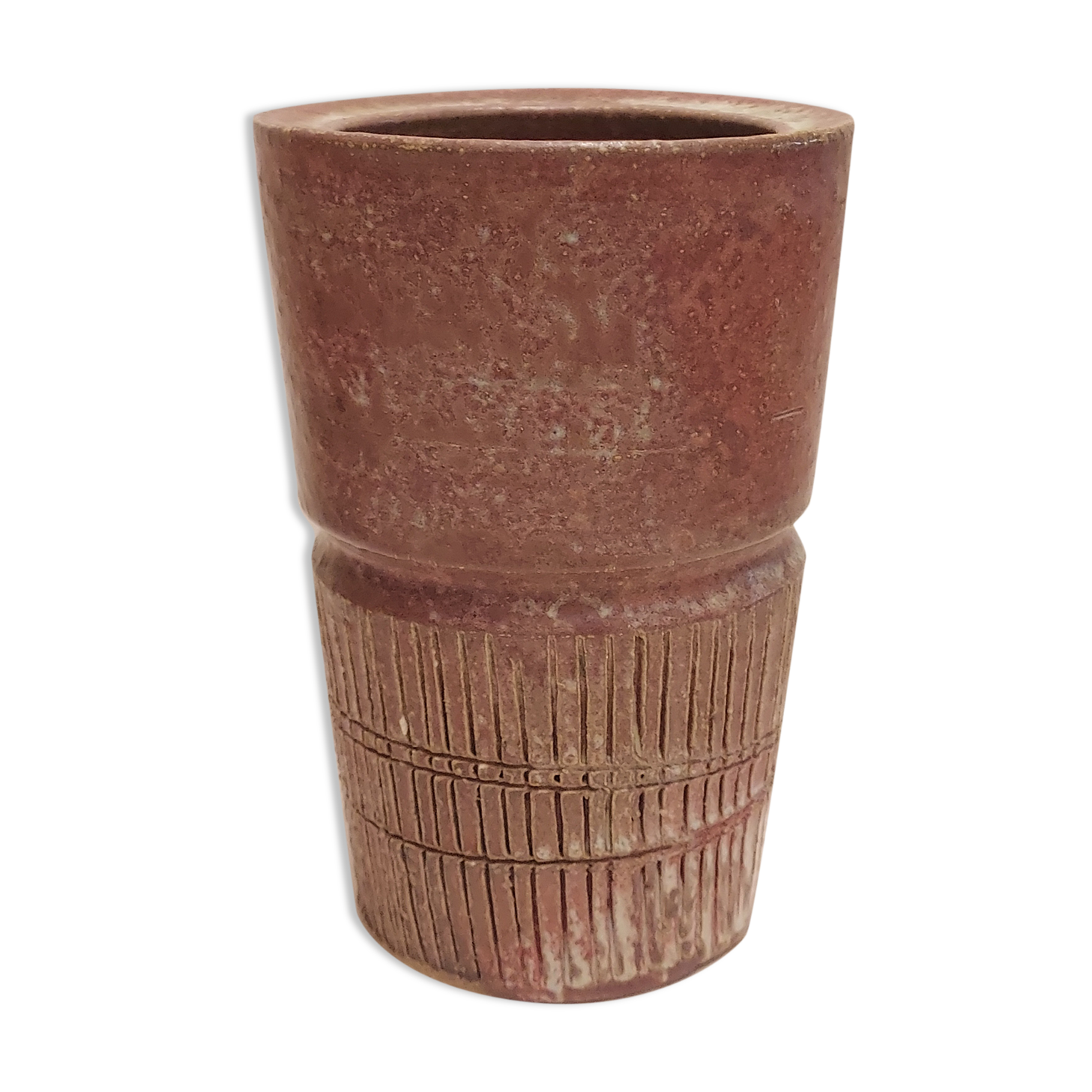 Vase brutaliste Mobach Utrecht