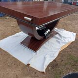 Art deco rosewood dining table