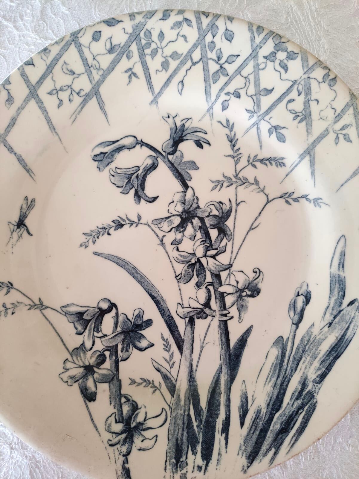 Gien iron earth plate