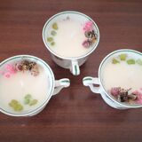 3 handmade candles