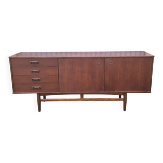 Enfilade danoise en teck 1960 's