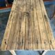 Table de ferme vintage