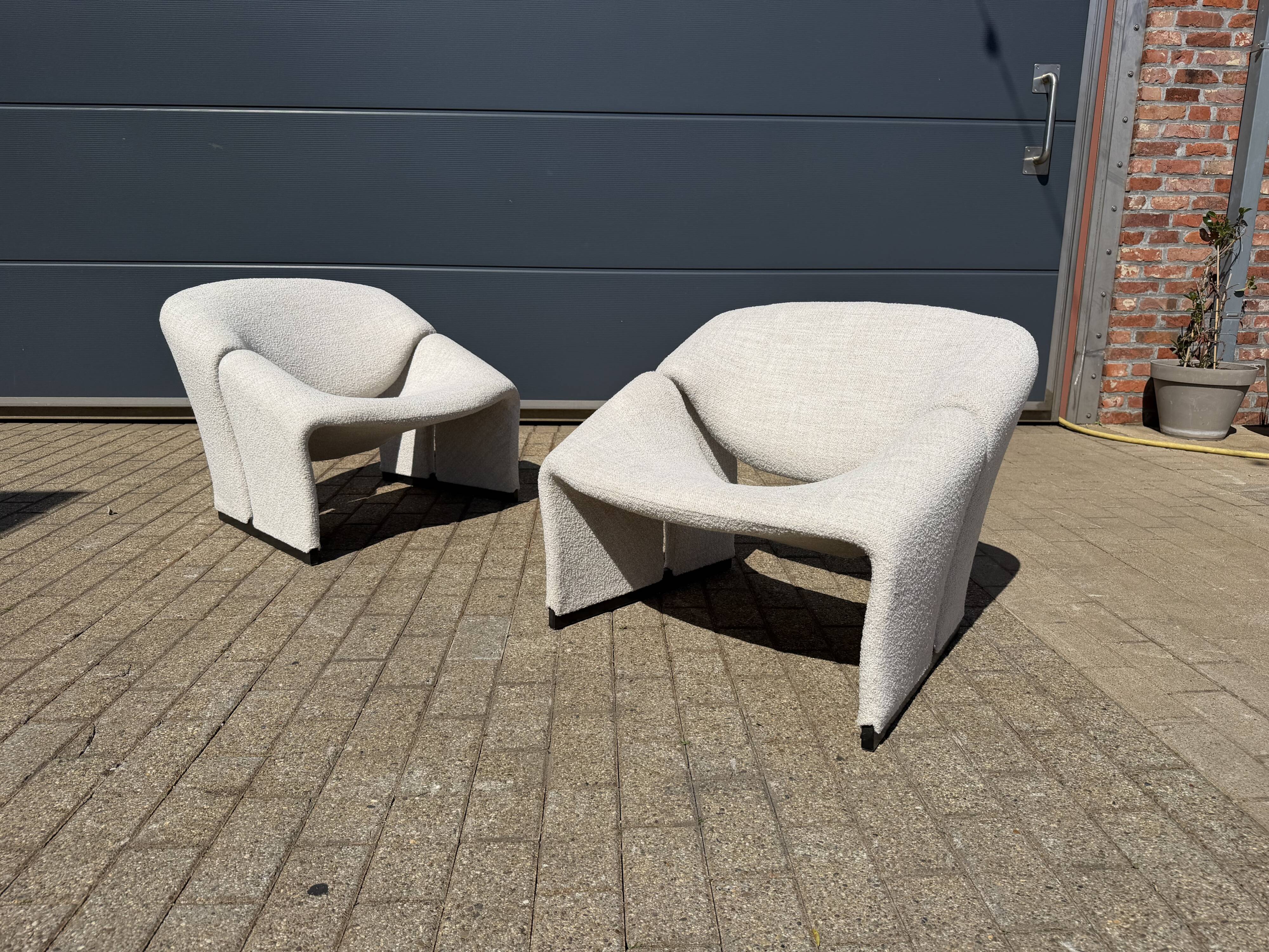 2x Artifort F580 Groovy fauteuils in Nieuwstaat!! Pierre Paulin