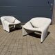 2x Artifort F580 Groovy fauteuils in Nieuwstaat!! Pierre Paulin