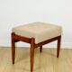 Edmund Homa stool beige-gold seat - boucle - 2 pieces available