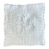 Housse de coussin au crochet