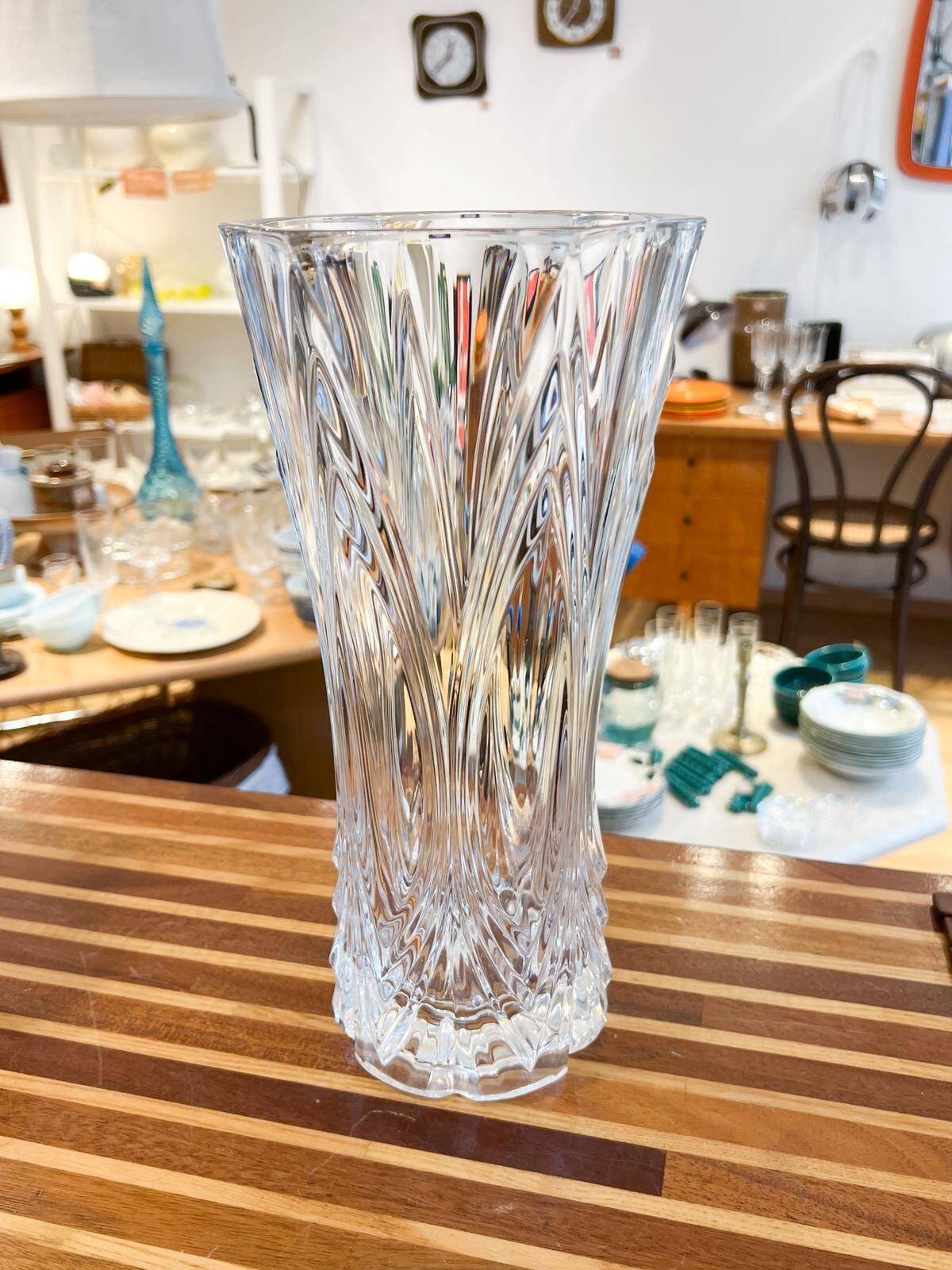 Arques crystal vase - 1980s/90s