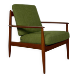 1950s Vintage Danish Teak Armchair by Grete Jalk for France & Daverkosen