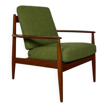 1950s Vintage Danish Teak Armchair by Grete Jalk for France & Daverkosen