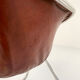 Plona camel leather chair by Giancarlo Piretti for Anonima Castelli, 1970