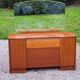 Coiffeuse commode vintage des années 60 en acajou
