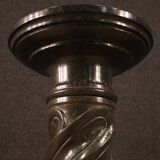 Italian twisted marble column from the 20th century