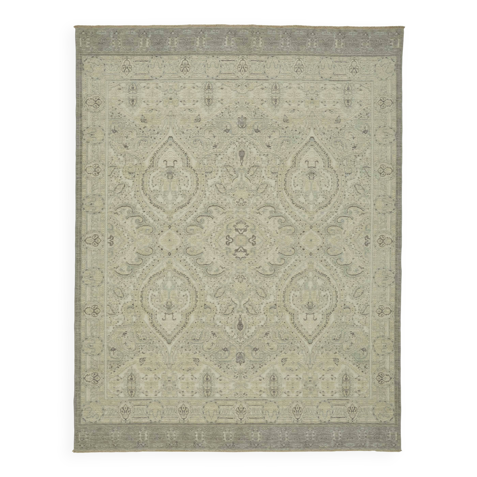 Turkish Handcrafted Loom Oushak Rug 279 cm x 360 cm