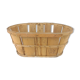Old brocante wooden grape basket