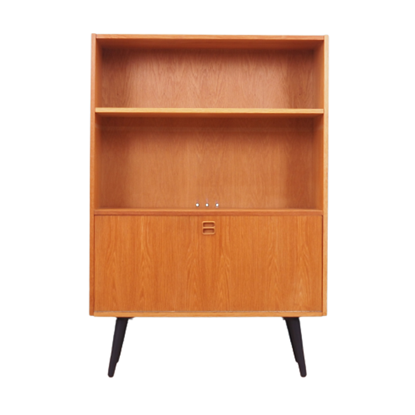 Bibliothèque Ashen, design danois, années 1970, production: Danemark