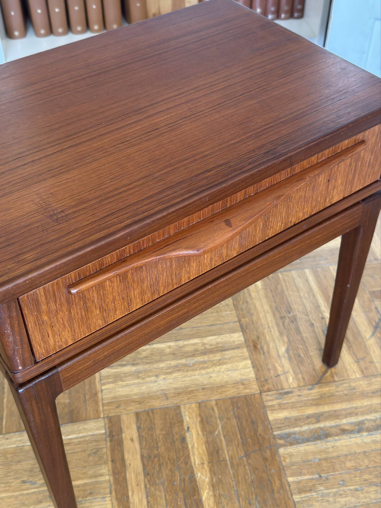 Teak bedside table from the 1960s.