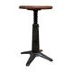 Adjustable Singer stool in cast iron 1930