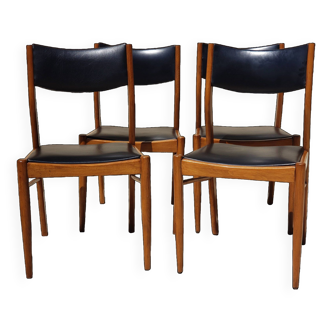 4 vintage chairs from the 50s/60s