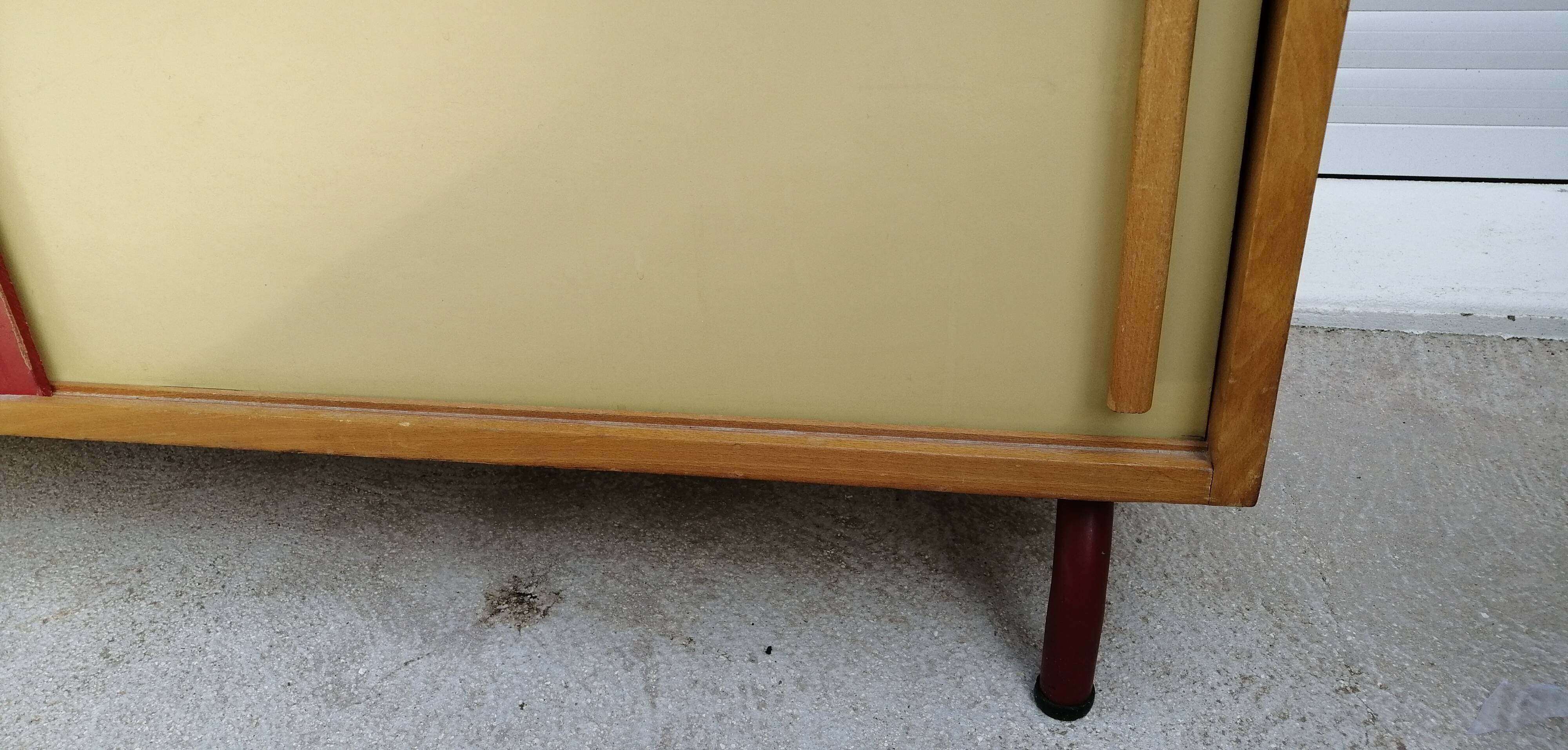 Enfilade bicolore années 50/60