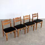 brutalist dining chairs | vintage chairs | 1960s