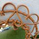 Rattan mirror