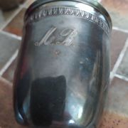 Silver-plated cups