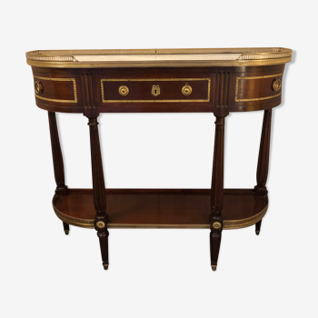 Console en acajou style Louis XVI