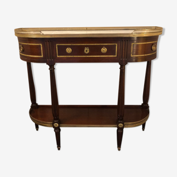 Louis XVI-style mahogany console