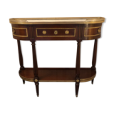 Louis XVI-style mahogany console