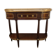 Louis XVI-style mahogany console