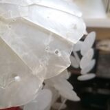 Duo of hanging lamps in mother-of-pearl tassels