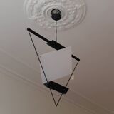 Geometric suspension pendant by Mario Botta for Artemide