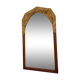 Art Deco Mirror Wood and Gold Stuk