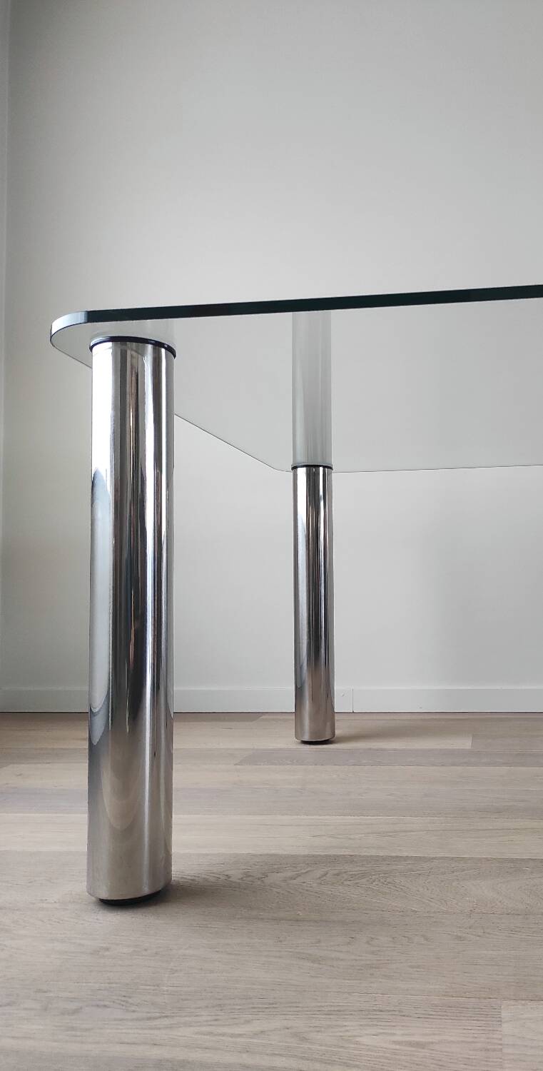 Marcuso "2530" table for Zanotta, 70s.