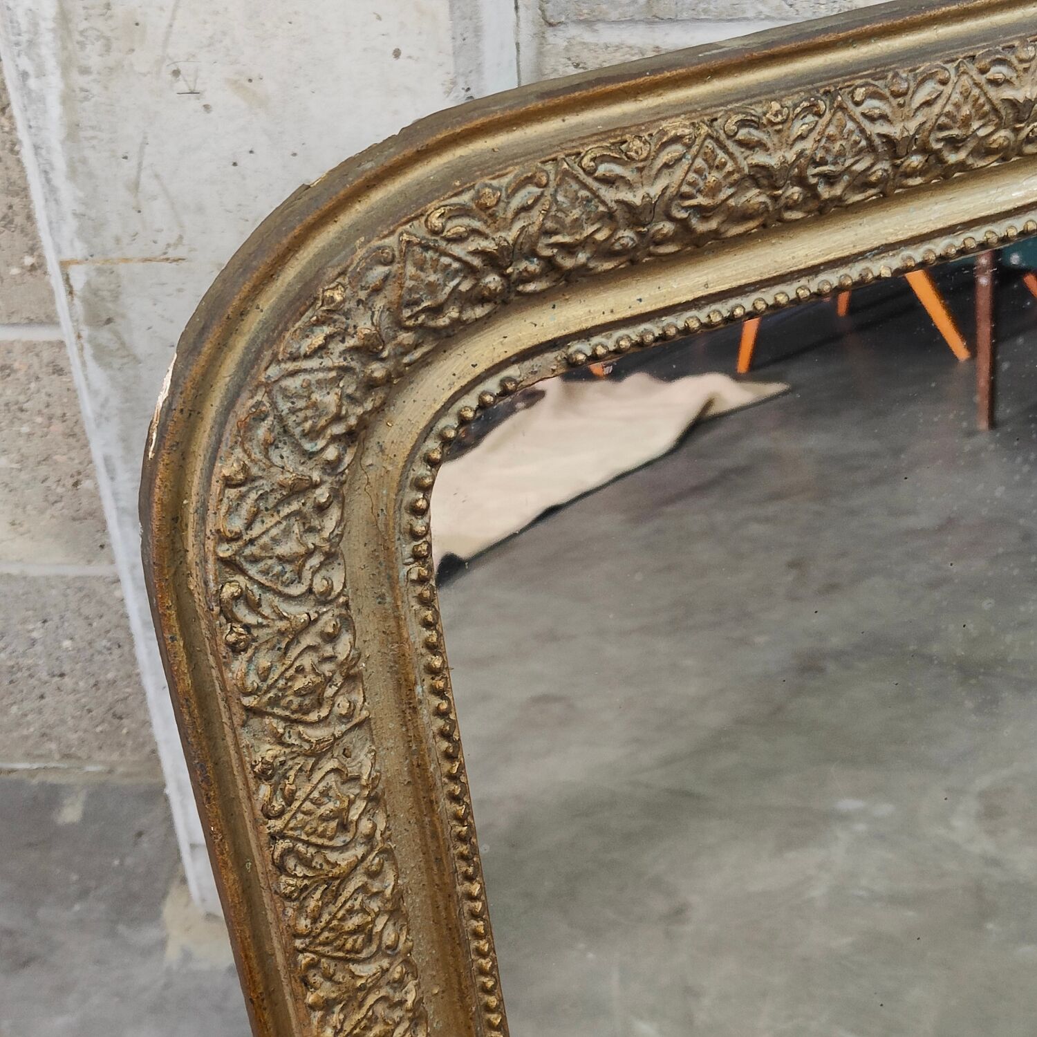 Louis Philippe mirror late 19th century 55x80cm