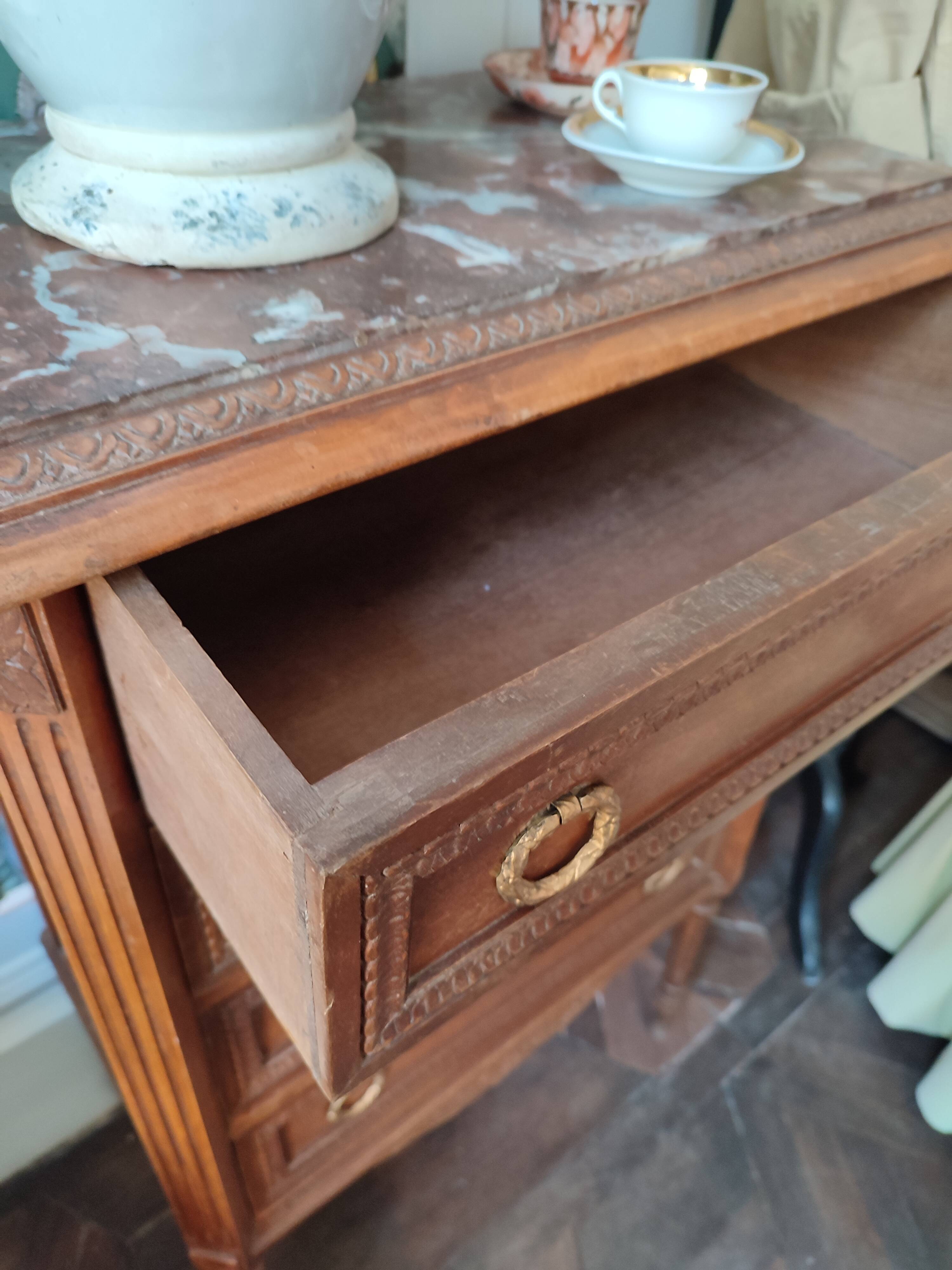 Commode in louis XVI style ragpicker