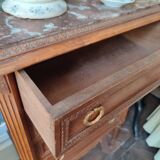 Commode en chiffonnière style Louis XVI