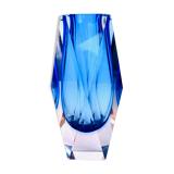 Vase Sommerso Murano design Luigi Mandruzzato, 60s
