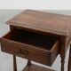 Small rustic cabinet with drawer or nightstand in oak, France 19th century