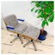Fauteuil lounge avec repose pieds Martin Stoll